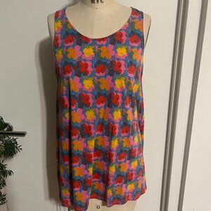 RARE VINTAGE SPRZNY UNIQLO X ANDY WARHOL Women's Multicolor Tunic Tank Size Medi